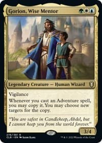Gorion, Wise Mentor - Commander Legends: Battle for Baldur's Gate - Magic: The Gathering card