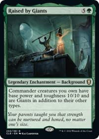 Raised by Giants - Commander Legends: Battle for Baldur's Gate - Magic: The Gathering card