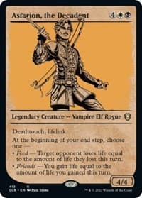 Astarion, the Decadent (Showcase) - Commander Legends: Battle for Baldur's Gate - Magic: The Gathering card