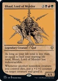 Bhaal, Lord of Murder (Showcase) - Commander Legends: Battle for Baldur's Gate - Magic: The Gathering card