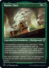Master Chef (Foil Etched) - Commander Legends: Battle for Baldur's Gate - Magic: The Gathering card