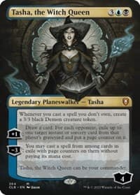 Tasha, the Witch Queen (Borderless) - Commander Legends: Battle for Baldur's Gate - Magic: The Gathering card