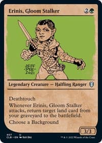 Erinis, Gloom Stalker (Showcase) - Commander Legends: Battle for Baldur's Gate - Magic: The Gathering card