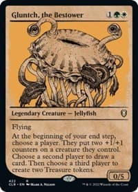 Gluntch, the Bestower (Showcase) - Commander Legends: Battle for Baldur's Gate - Magic: The Gathering card