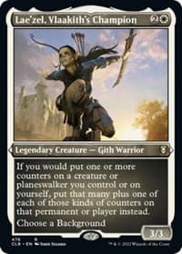 Lae'zel, Vlaakith's Champion (Foil Etched) - Commander Legends: Battle for Baldur's Gate - Magic: The Gathering card