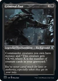 Criminal Past (Foil Etched) - Commander Legends: Battle for Baldur's Gate - Magic: The Gathering card