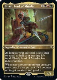 Bhaal, Lord of Murder (Foil Etched) - Commander Legends: Battle for Baldur's Gate - Magic: The Gathering card