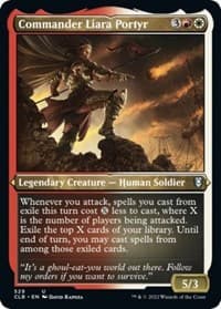 Commander Liara Portyr (Foil Etched) - Commander Legends: Battle for Baldur's Gate - Magic: The Gathering card