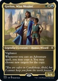 Gorion, Wise Mentor (Foil Etched) - Commander Legends: Battle for Baldur's Gate - Magic: The Gathering card