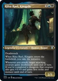 Rilsa Rael, Kingpin (Foil Etched) - Commander Legends: Battle for Baldur's Gate - Magic: The Gathering card
