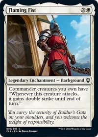 Flaming Fist - Commander Legends: Battle for Baldur's Gate - Magic: The Gathering card