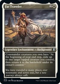 Far Traveler (Foil Etched) - Commander Legends: Battle for Baldur's Gate - Magic: The Gathering card