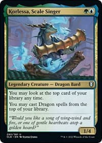 Korlessa, Scale Singer - Commander Legends: Battle for Baldur's Gate - Magic: The Gathering card
