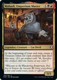 Mahadi, Emporium Master - Commander Legends: Battle for Baldur's Gate - Magic: The Gathering card