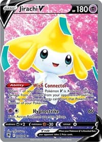 Jirachi V (Full Art) - SWSH10: Astral Radiance - Pokemon card