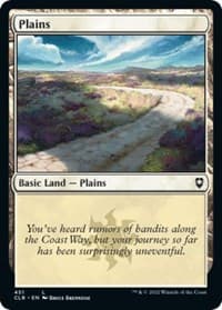Plains (451) - Commander Legends: Battle for Baldur's Gate - Magic: The Gathering card