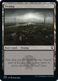 Swamp (459) - Commander Legends: Battle for Baldur's Gate - Magic: The Gathering card