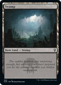 Swamp (460) - Commander Legends: Battle for Baldur's Gate - Magic: The Gathering card