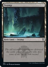 Swamp (461) - Commander Legends: Battle for Baldur's Gate - Magic: The Gathering card