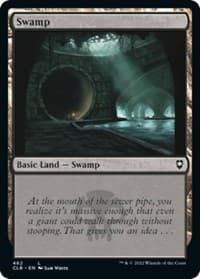 Swamp (462) - Commander Legends: Battle for Baldur's Gate - Magic: The Gathering card