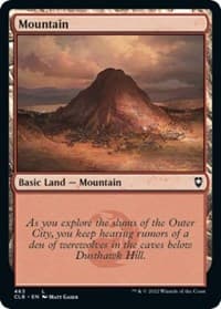 Mountain (463) - Commander Legends: Battle for Baldur's Gate - Magic: The Gathering card
