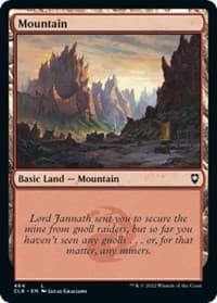 Mountain (464) - Commander Legends: Battle for Baldur's Gate - Magic: The Gathering card