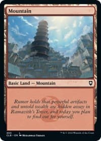 Mountain (465) - Commander Legends: Battle for Baldur's Gate - Magic: The Gathering card