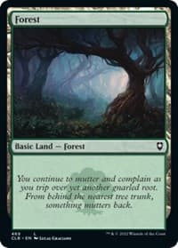 Forest (469) - Commander Legends: Battle for Baldur's Gate - Magic: The Gathering card