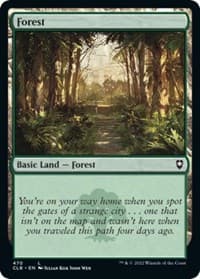 Forest (470) - Commander Legends: Battle for Baldur's Gate - Magic: The Gathering card