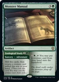 Monster Manual - Commander Legends: Battle for Baldur's Gate - Magic: The Gathering card