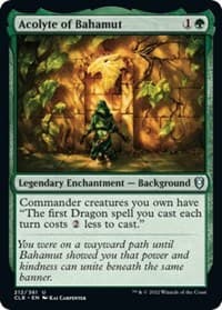 Acolyte of Bahamut - Commander Legends: Battle for Baldur's Gate - Magic: The Gathering card