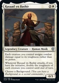 Rasaad yn Bashir - Commander Legends: Battle for Baldur's Gate - Magic: The Gathering card