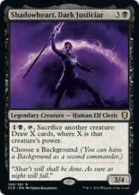 Shadowheart, Dark Justiciar - Commander Legends: Battle for Baldur's Gate - Magic: The Gathering card
