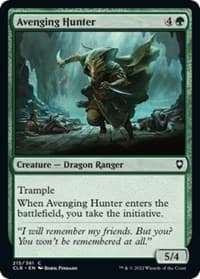 Avenging Hunter - Commander Legends: Battle for Baldur's Gate - Magic: The Gathering card