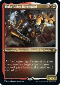 Duke Ulder Ravengard (Foil Etched) - Commander Legends: Battle for Baldur's Gate - Magic: The Gathering card