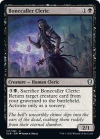 Bonecaller Cleric - Commander Legends: Battle for Baldur's Gate - Magic: The Gathering card