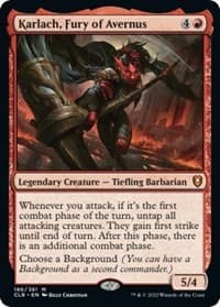 Karlach, Fury of Avernus - Commander Legends: Battle for Baldur's Gate - Magic: The Gathering card