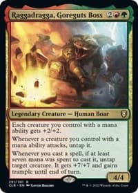 Raggadragga, Goreguts Boss - Commander Legends: Battle for Baldur's Gate - Magic: The Gathering card