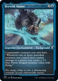 Feywild Visitor (Foil Etched) - Commander Legends: Battle for Baldur's Gate - Magic: The Gathering card