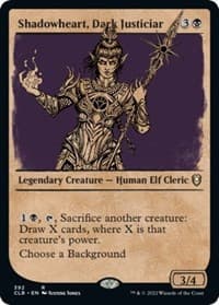 Shadowheart, Dark Justiciar (Showcase) - Commander Legends: Battle for Baldur's Gate - Magic: The Gathering card
