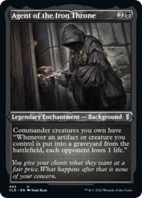 Agent of the Iron Throne (Foil Etched) - Commander Legends: Battle for Baldur's Gate - Magic: The Gathering card