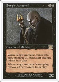 Sengir Autocrat - Classic Sixth Edition - Magic: The Gathering card