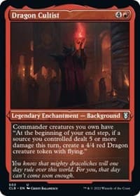 Dragon Cultist (Foil Etched) - Commander Legends: Battle for Baldur's Gate - Magic: The Gathering card