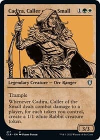 Cadira, Caller of the Small (Showcase) - Commander Legends: Battle for Baldur's Gate - Magic: The Gathering card