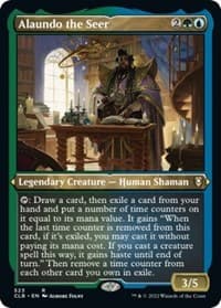 Alaundo the Seer (Foil Etched) - Commander Legends: Battle for Baldur's Gate - Magic: The Gathering card