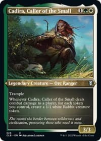 Cadira, Caller of the Small (Foil Etched) - Commander Legends: Battle for Baldur's Gate - Magic: The Gathering card