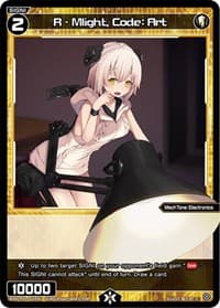 R - Mlight, Code: Art - Standup Diva - WIXOSS card