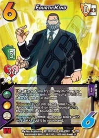 Fourth Kind (Plus Ultra Pack 2) - UniVersus: My Hero Academia Promo Cards - UniVersus card