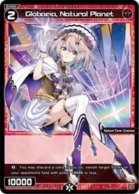 Globaeia, Natural Planet (Parallel Foil) - Standup Diva - WIXOSS card
