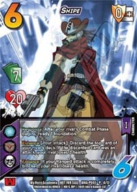 Snipe (Plus Ultra Pack 2) - UniVersus: My Hero Academia Promo Cards - UniVersus card